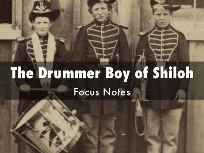 The drummer boy of shiloh