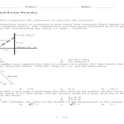 Geometry final exam answer key 2023